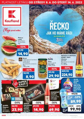 aktuální leták Kaufland 8.6.2022-14.6.2022