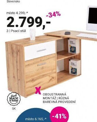 Psací stůl - Möbelix aktualniletaky.eu
