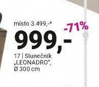 Slunečník „LEONADRO“