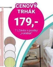 Závěs s poutky HANNA