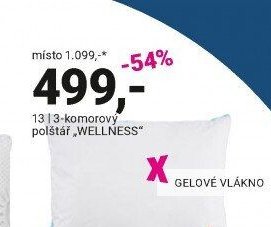 3-komorový polštář WELLNESS