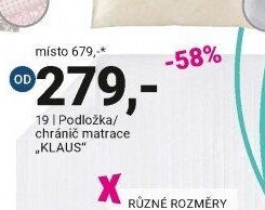 Podložka/chránič matrace KLAUS