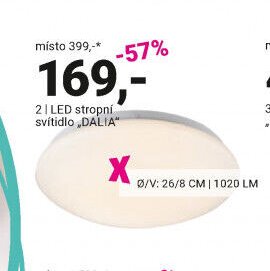 LED stropní svítidlo „DALIA“