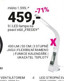 LED lampa na psací stůl „FREDDY“
