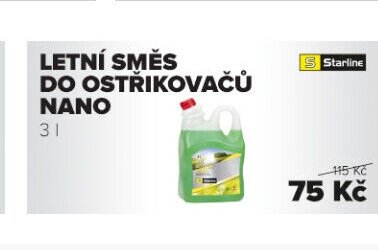 LETNÍ SMĚS DO OSTŘIKOVAČŮ NANO 3 l