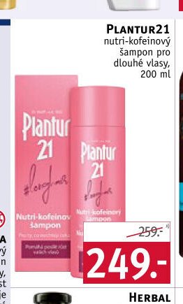 Plantur21 nutri-kofeinový šampon