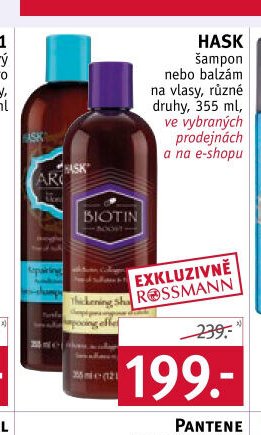 Hask šampon nebo balzám