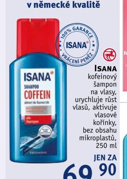 Isana kofeinový šampon