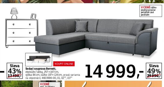 Sedací souprava Bernett