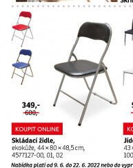 Skládací židle