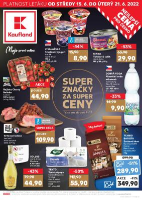 aktuální leták Kaufland 15.6.2022-21.6.2022