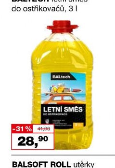 BALTECH letní směs do ostřikovačů, 3 l - Barvy a laky drogerie aktualniletaky.eu