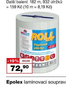BALSOFT ROLL utěrky papírové - Barvy a laky drogerie aktualniletaky.eu