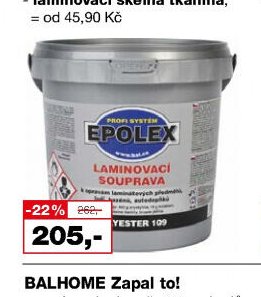 Epolex laminovací souprava, 400 g - Barvy a laky drogerie aktualniletaky.eu