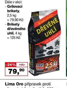 Dřevěné uhlí 2,5 kg - Barvy a laky drogerie aktualniletaky.eu