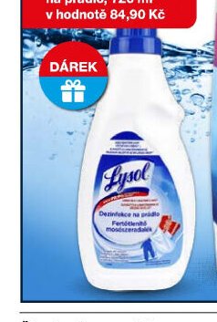 Lysol dezinfekce na prádlo - Barvy a laky drogerie aktualniletaky.eu