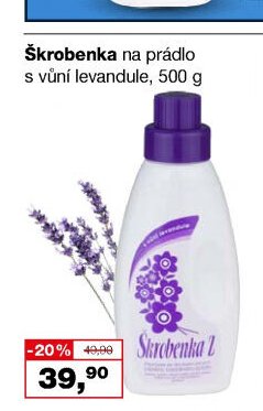 Škrobenka na prádlo - Barvy a laky drogerie aktualniletaky.eu