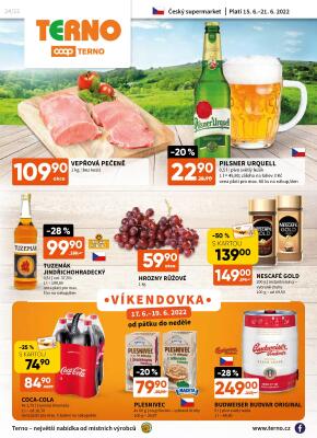 aktuální leták COOP 15.6.2022-21.6.2022