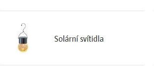 Solární svítidla