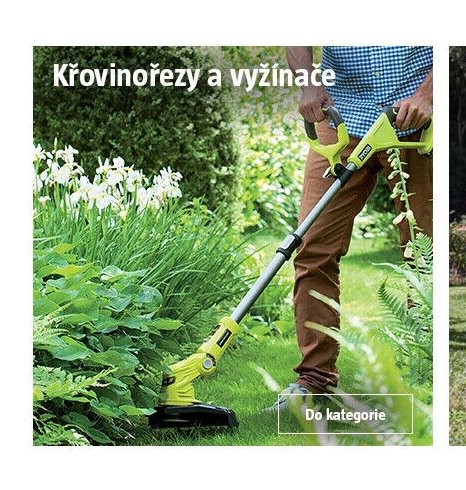 Křovinořezy a vyžínače
