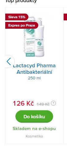 Lactacyd Pharma Antibakteriální 250 ml