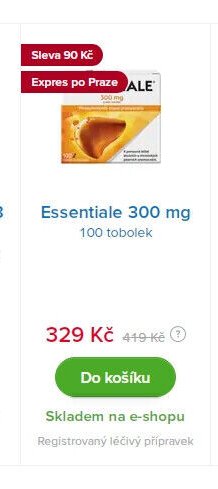 Essentiale 300 mg 100 tobolek