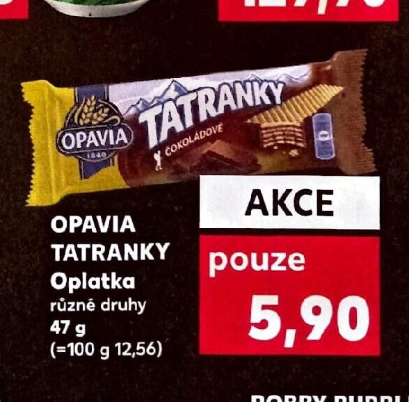 OPAVIA TATRANKY Oplatka 47 g