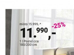 1 | Postel cca 180/200 cm