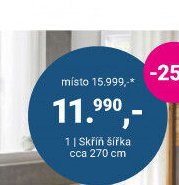 1 | Skříň šířka cca 270 cm