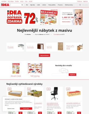 aktuální leták IDEA nábytek 21.6.2022-27.6.2022