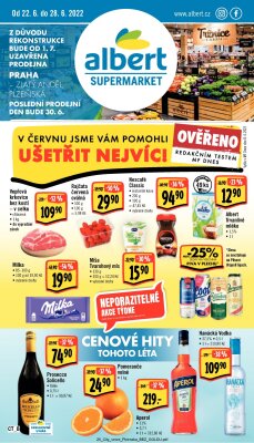 Albert Supermarket leták - City Praha Zlatý Anděl strana 1