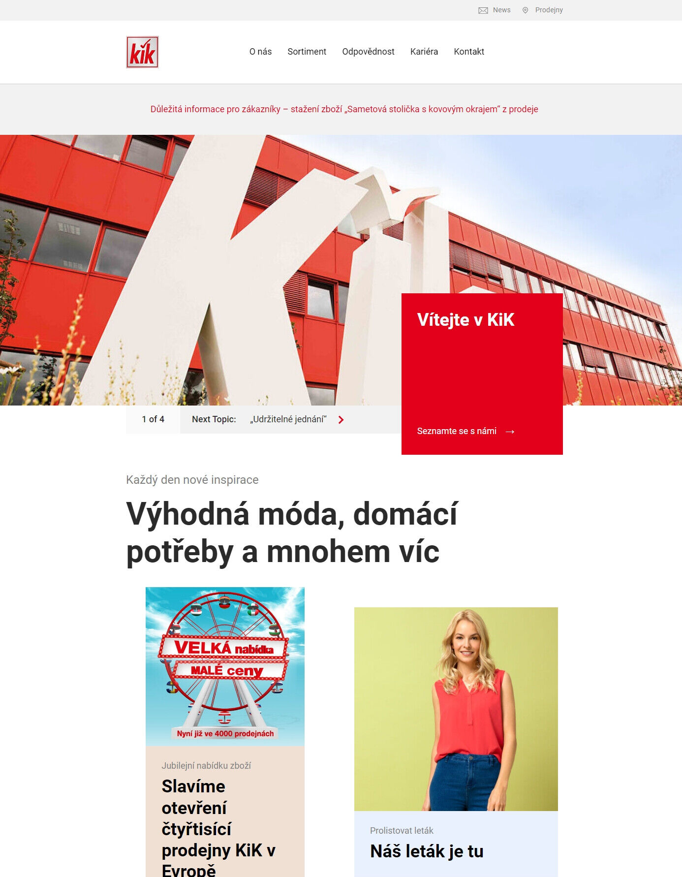 kik.cz Kik textil strana 1
