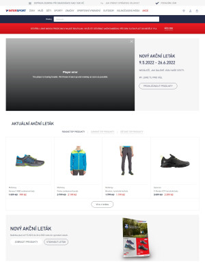 aktuální leták Intersport 22.6.2022-28.6.2022