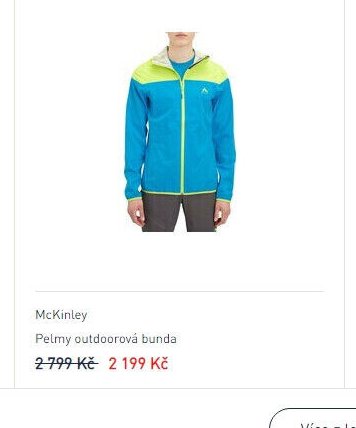 McKinley Pelmy outdoorová bunda