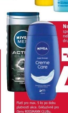 Nivea sprchový gel pro ženy nebo pro muže