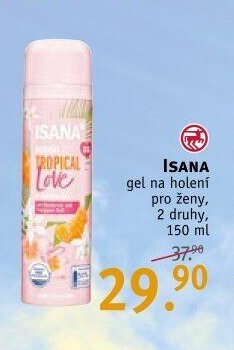 ISANA gel na holení pro ženy