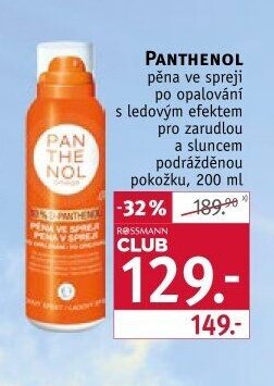 PANTHENOL pěna ve spreji