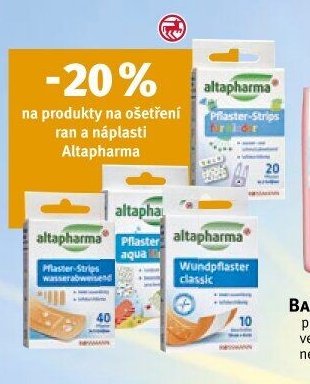 Altapharma náplasti