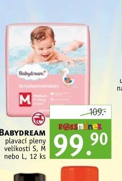 Babydream plavací pleny