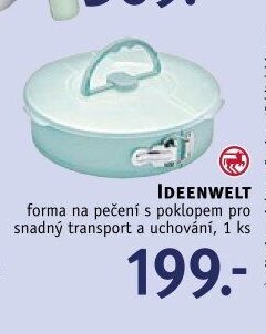 Ideenwelt forma na pečení s poklopem