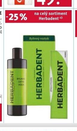 HERBADENT bylinný roztok