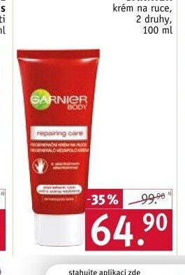 Garnier krém na ruce
