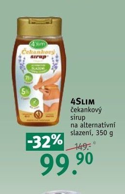 4SLIM čekankový sirup