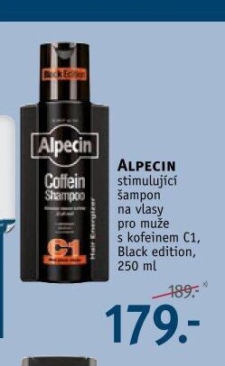 ALPECIN stimulační šampon Black edition