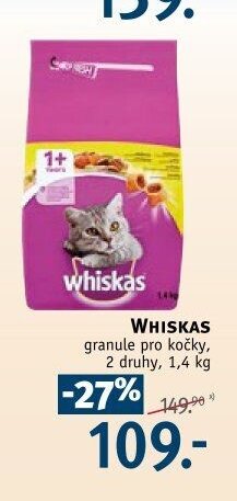 WHISKAS granule pro kočky
