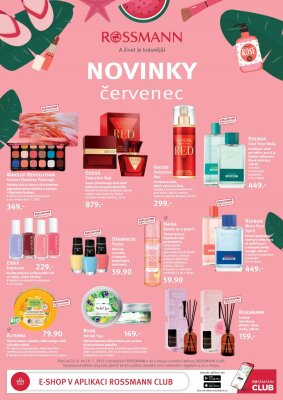 aktuální leták ROSSMANN drogerie 22.6.2022-19.7.2022