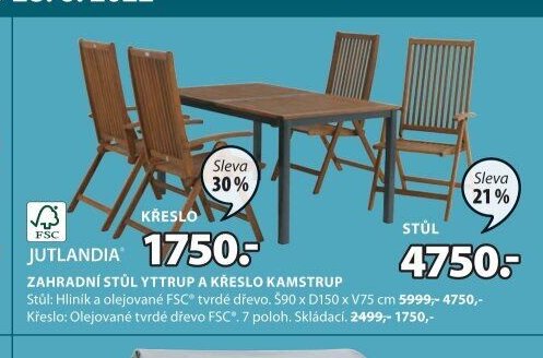 Zahradní stůl YTTRUP