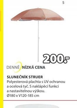 SLUNEČNÍK STRUER