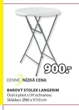 BAROVÝ STOLEK LANGERIM
