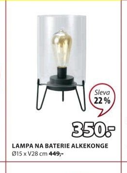 LAMPA NA BATERIE ALKEKONGE
